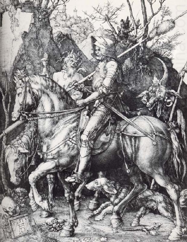 Kinght,Death and Devil, Albrecht Durer